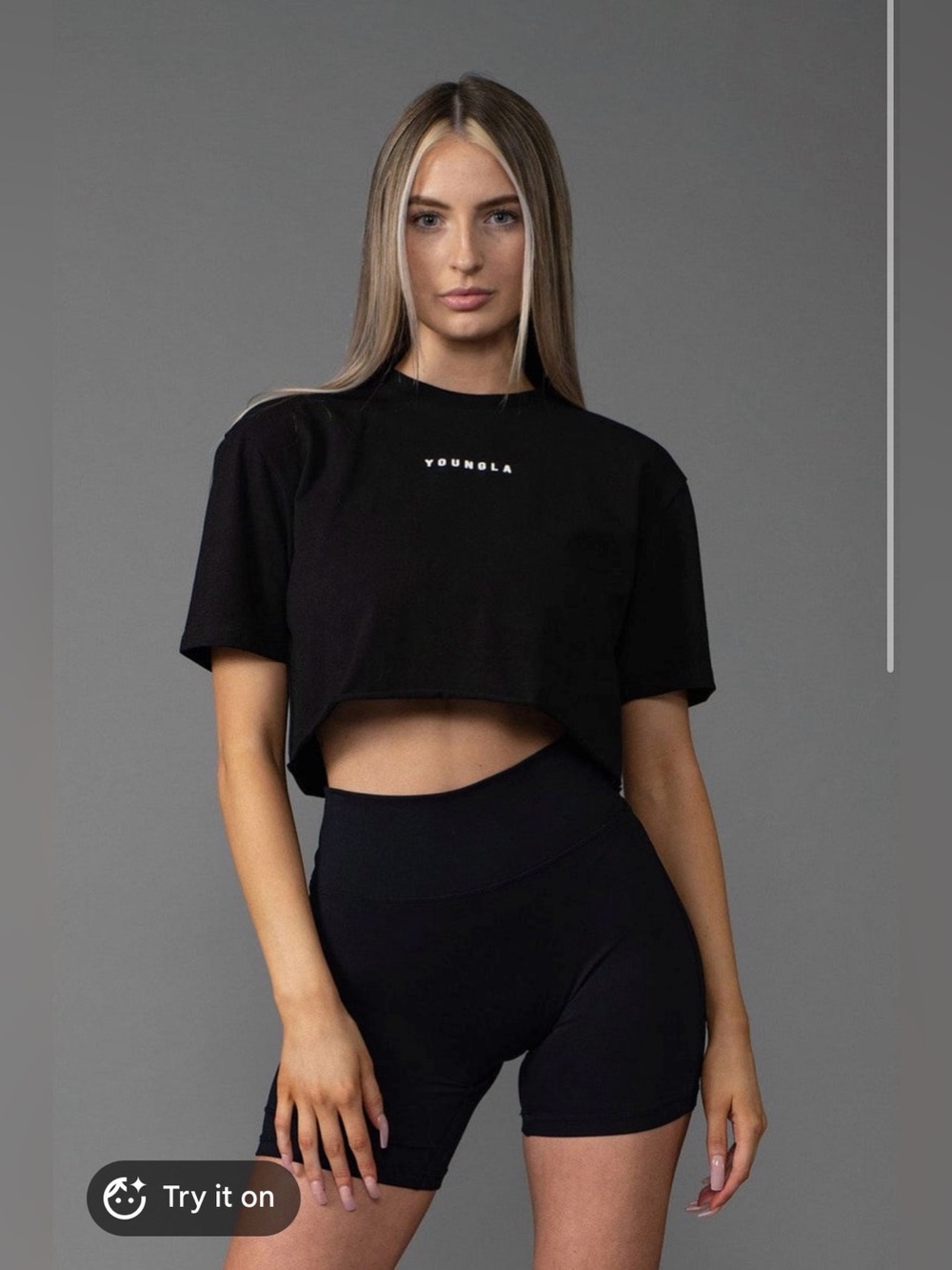YoungLA Established Cropped Tee